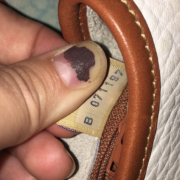 Vintage Dooney & Bourke crossbody purse AND FREE matching WALLET - Picture 7 of 9